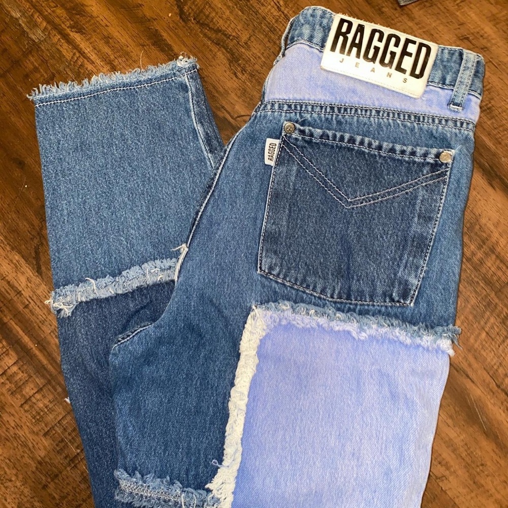 Ragged Priest Patchwork Jeans